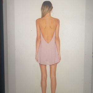 Revolve superdown Amal backless cami dress